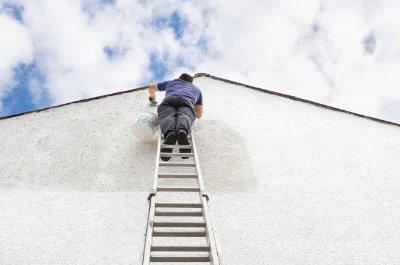 Peinture extérieure à Roujan — façades et ravalement